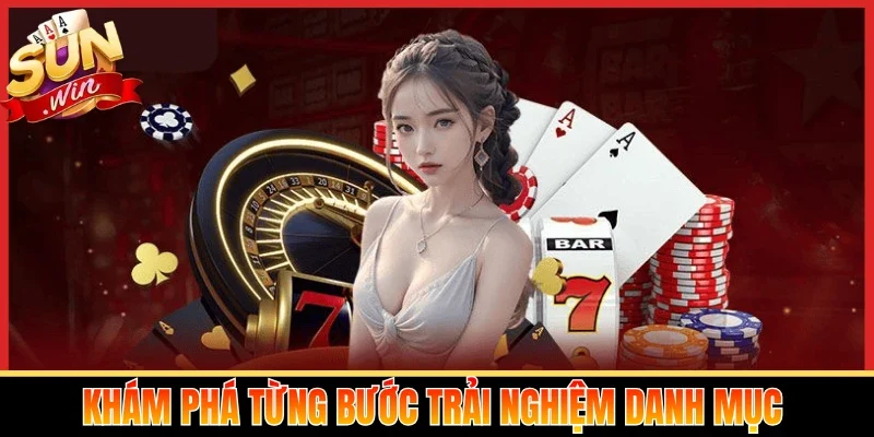 Khám phá từng bước trải nghiệm danh mục 